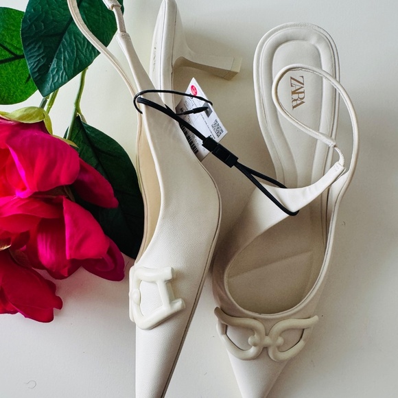 High Heels Women Summer Stilettos Shoes Comfort Heeled Sandals Female Beige - Picture 4 of 4